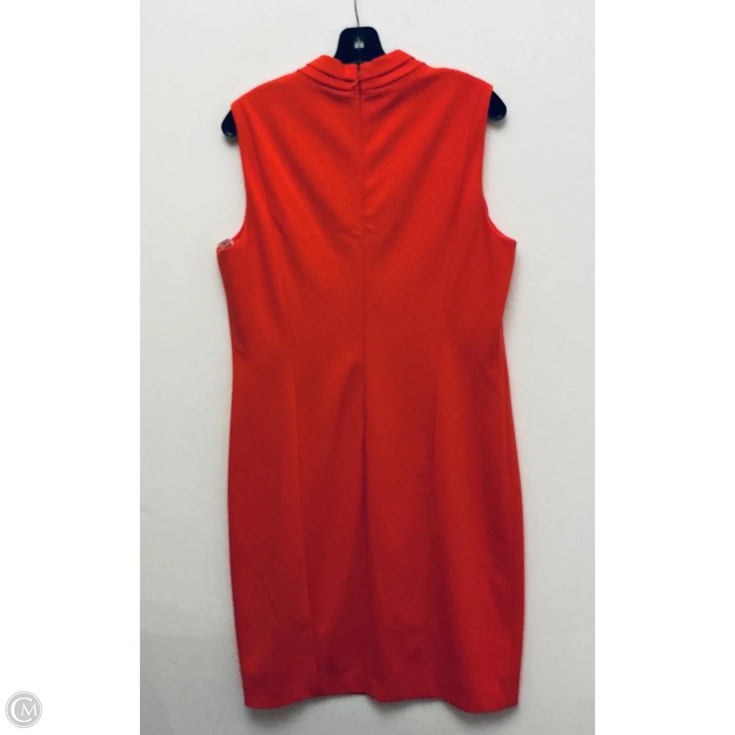 Dress Casual Midi By T Tahari In Orange, Size: 16