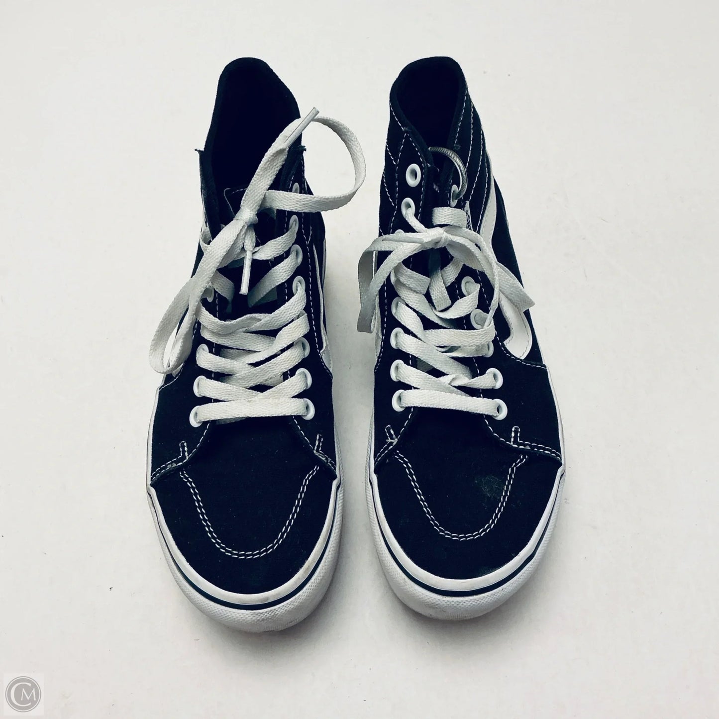 Shoes Sneakers Platform By Vans In Black, Size: 6.5