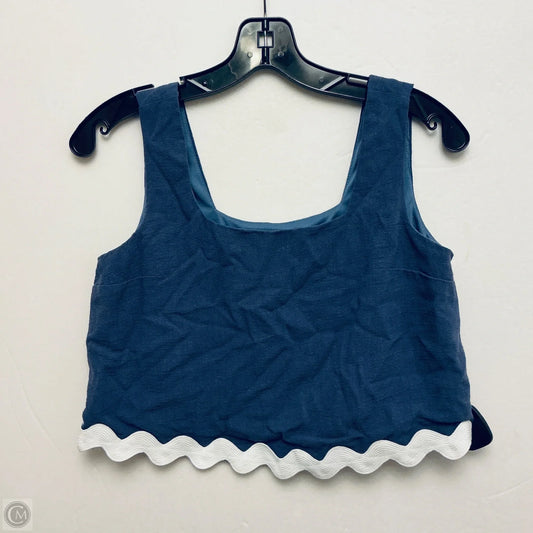 Top Sleeveless Basic By She + Sky In Blue, Size: S