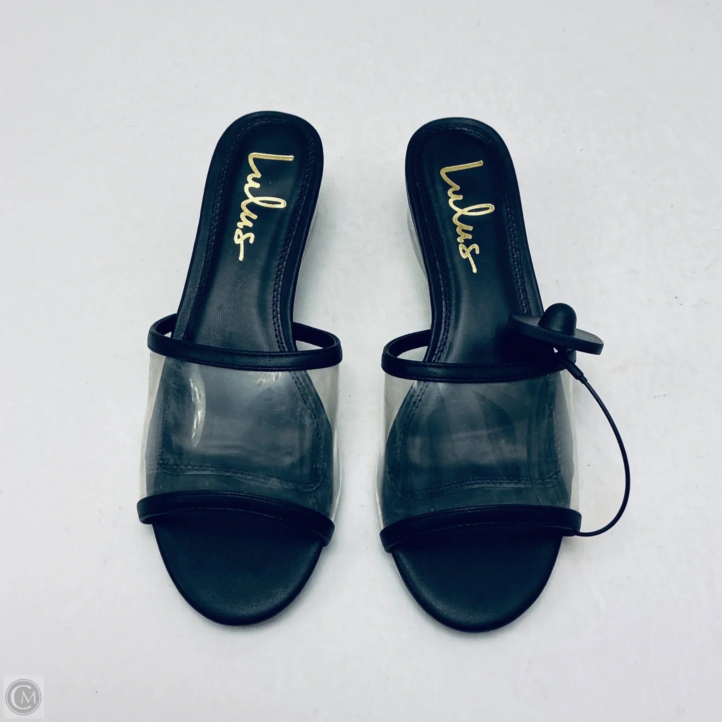 Shoes Heels Kitten By Lulus In Black, Size: 6.5
