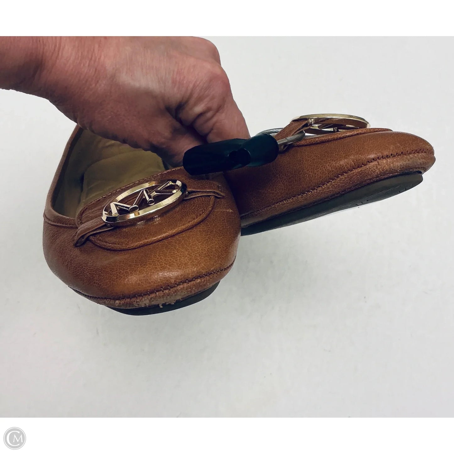 Shoes Flats By Michael By Michael Kors In Brown, Size: 9.5