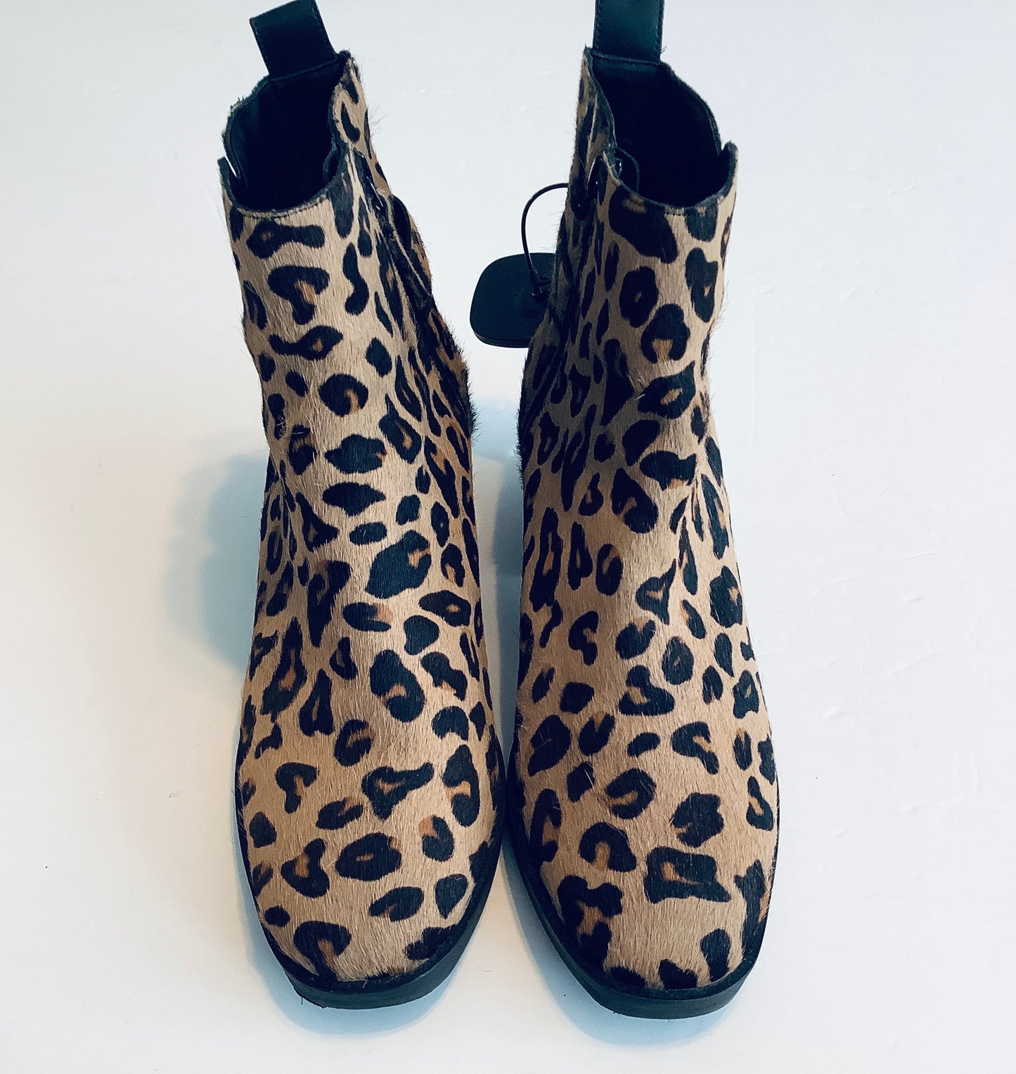 Boots Ankle Flats By Cole-haan In Animal Print, Size: 9.5