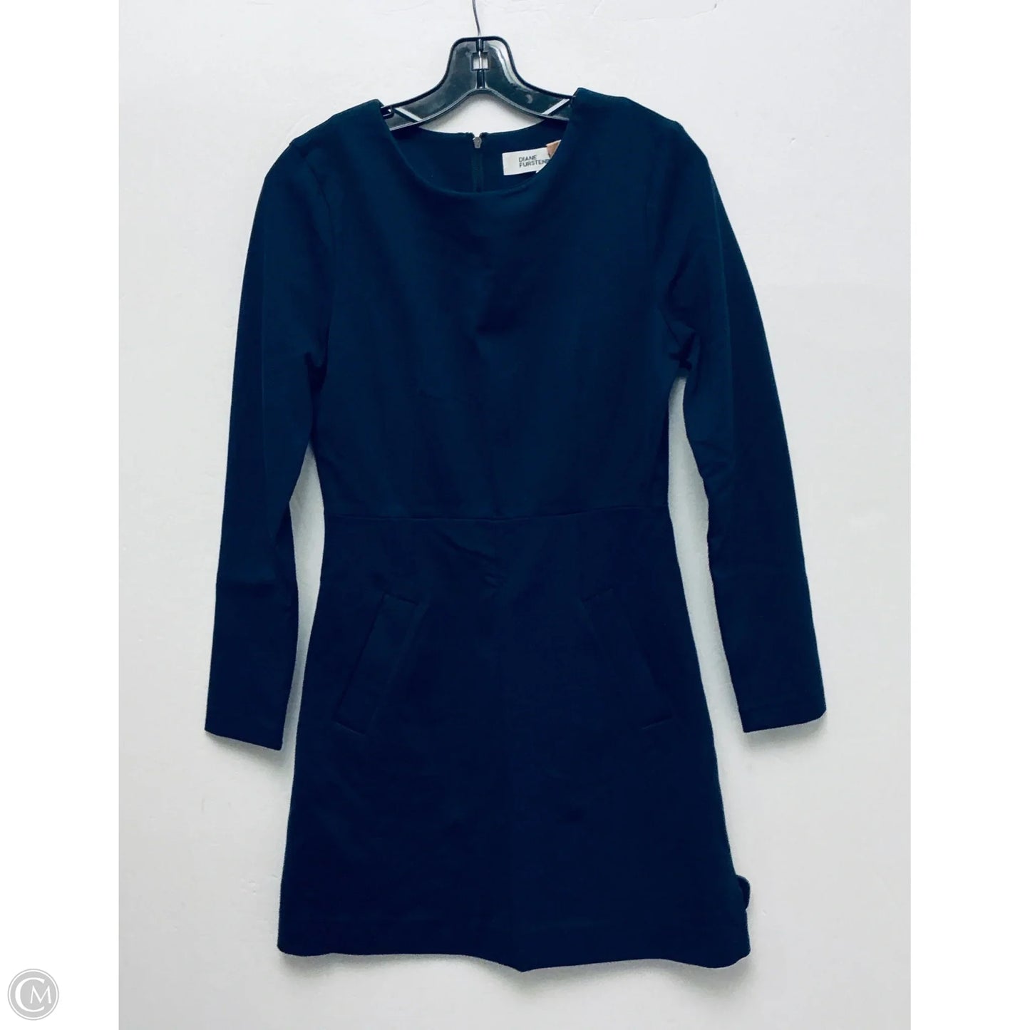 Dress Designer By Diane Von Furstenberg In Navy, Size: 4