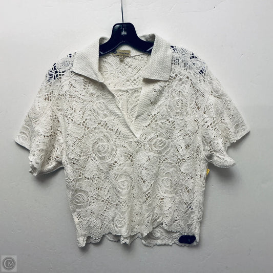 Top Short Sleeve Basic By Democracy In White, Size: S