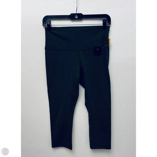 Athletic Capris By Lululemon In Green, Size: 8