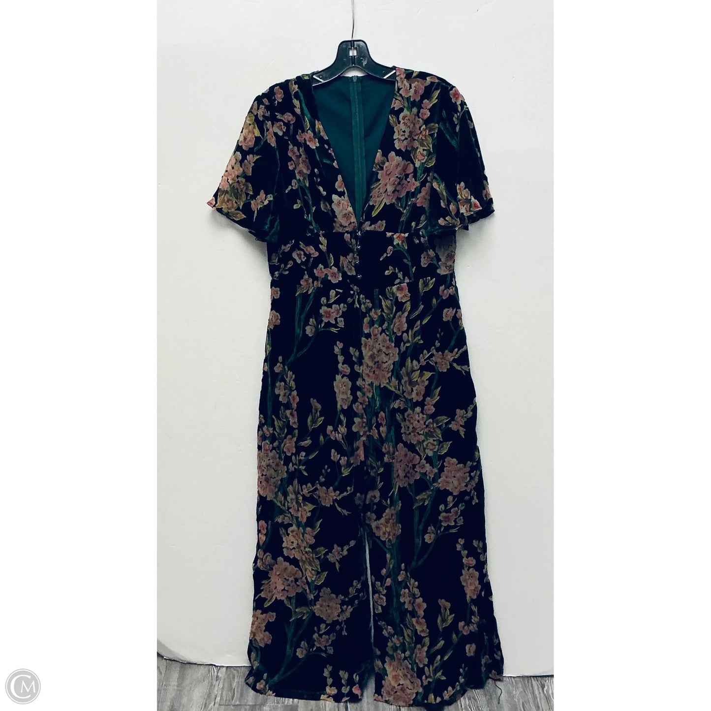 Jumpsuit By Clothes Mentor In Green, Size: L