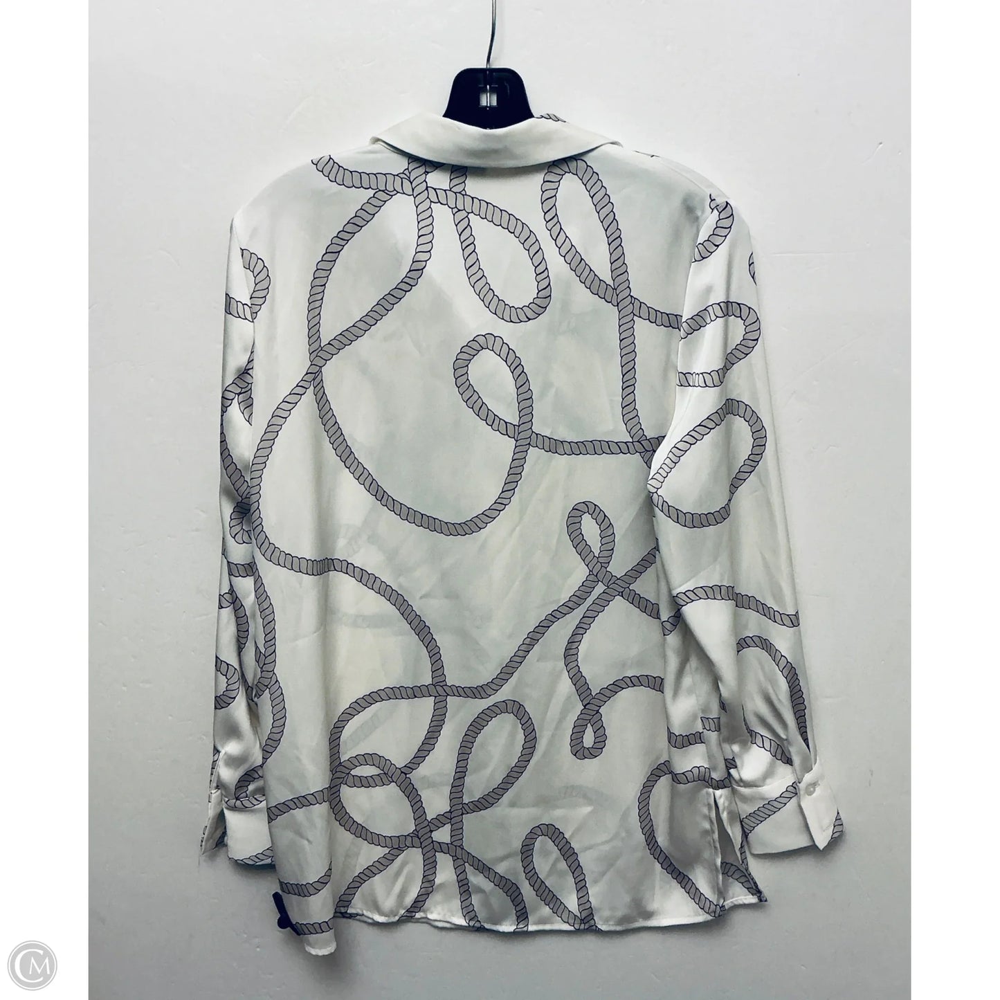 Top Long Sleeve Basic By Joie In Cream, Size: M