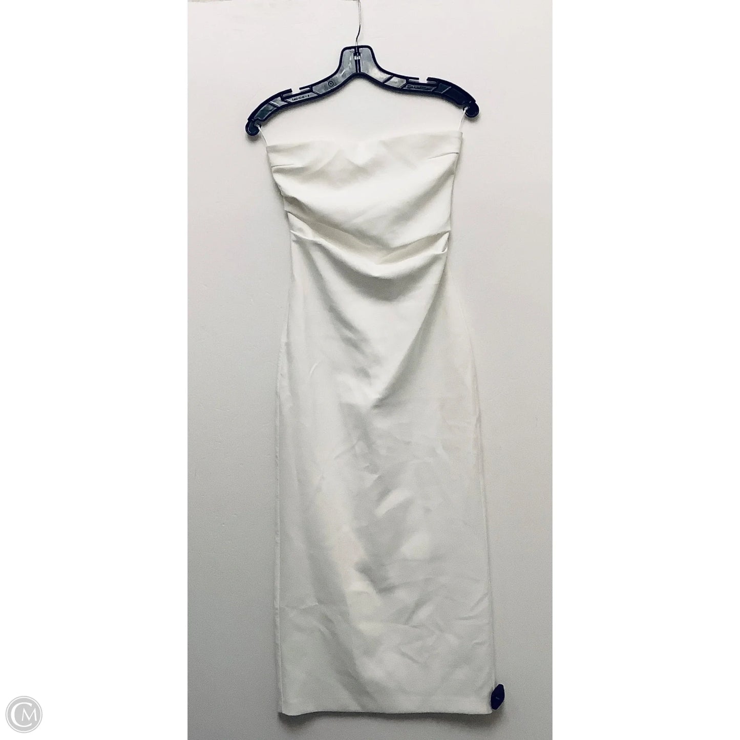 Dress Casual Midi By Zara In White, Size: Xs