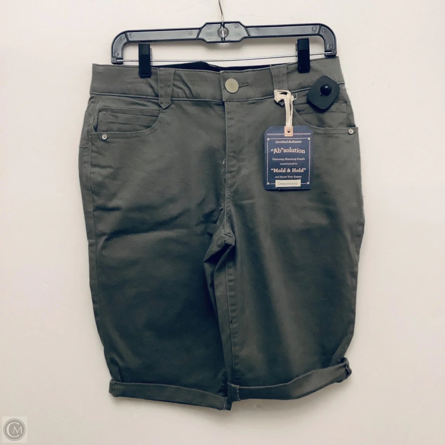 Shorts By Democracy In Green, Size: 10