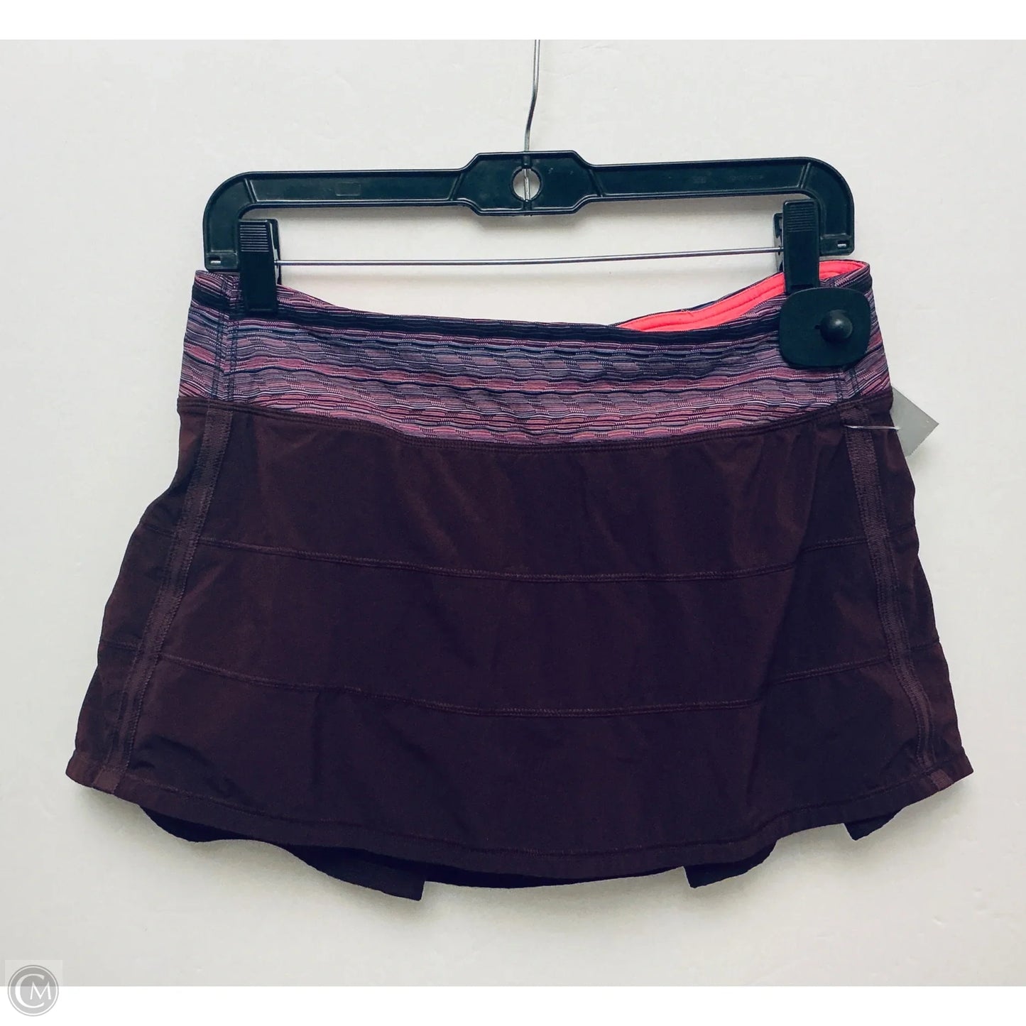 Athletic Skort By Lululemon In Purple, Size: 8