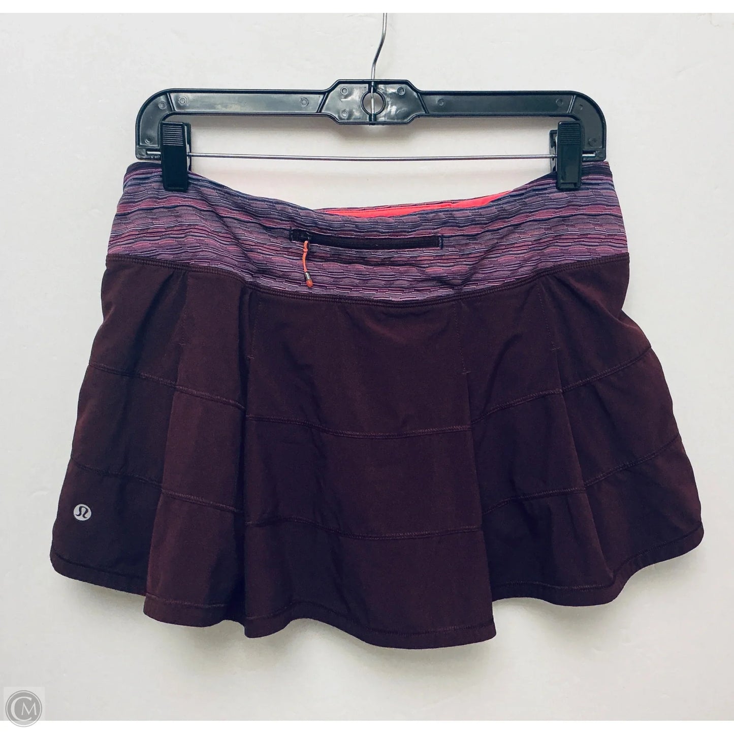 Athletic Skort By Lululemon In Purple, Size: 8
