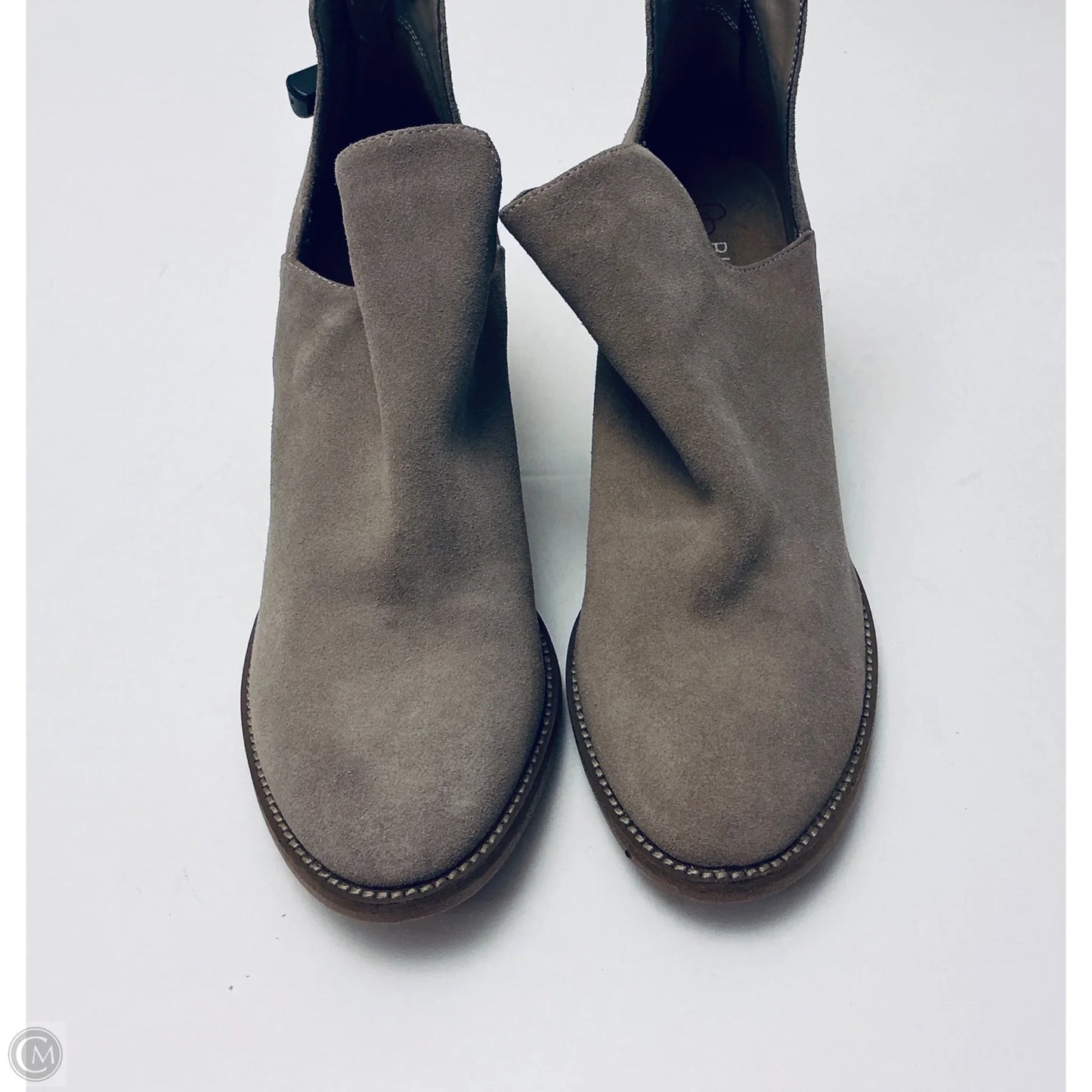 Boots Ankle Heels By Blondo In Brown, Size: 10