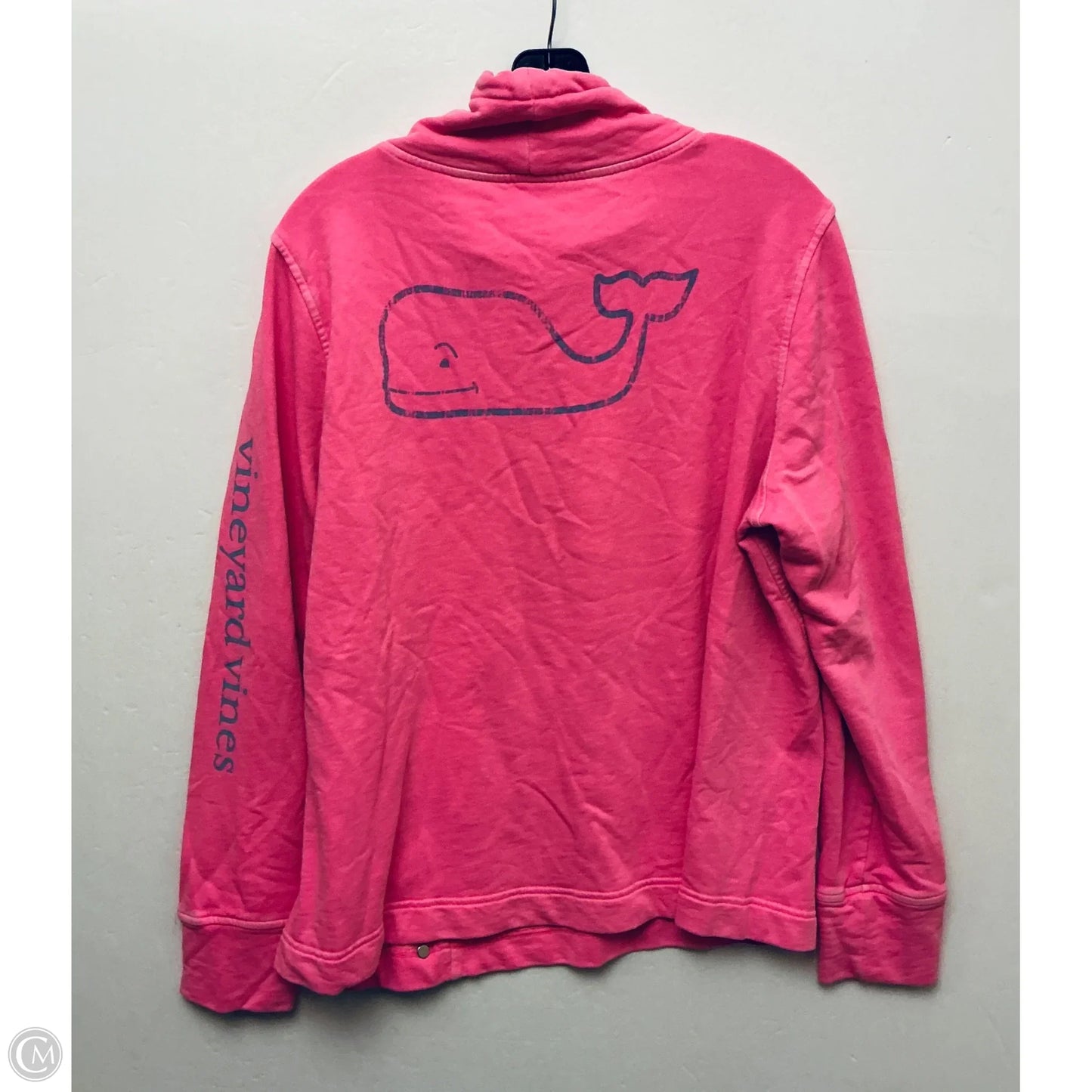 Sweater By Vineyard Vines In Pink, Size: L
