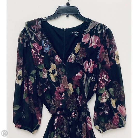 Dress Casual Maxi By Roz And Ali In Floral Print, Size: 24