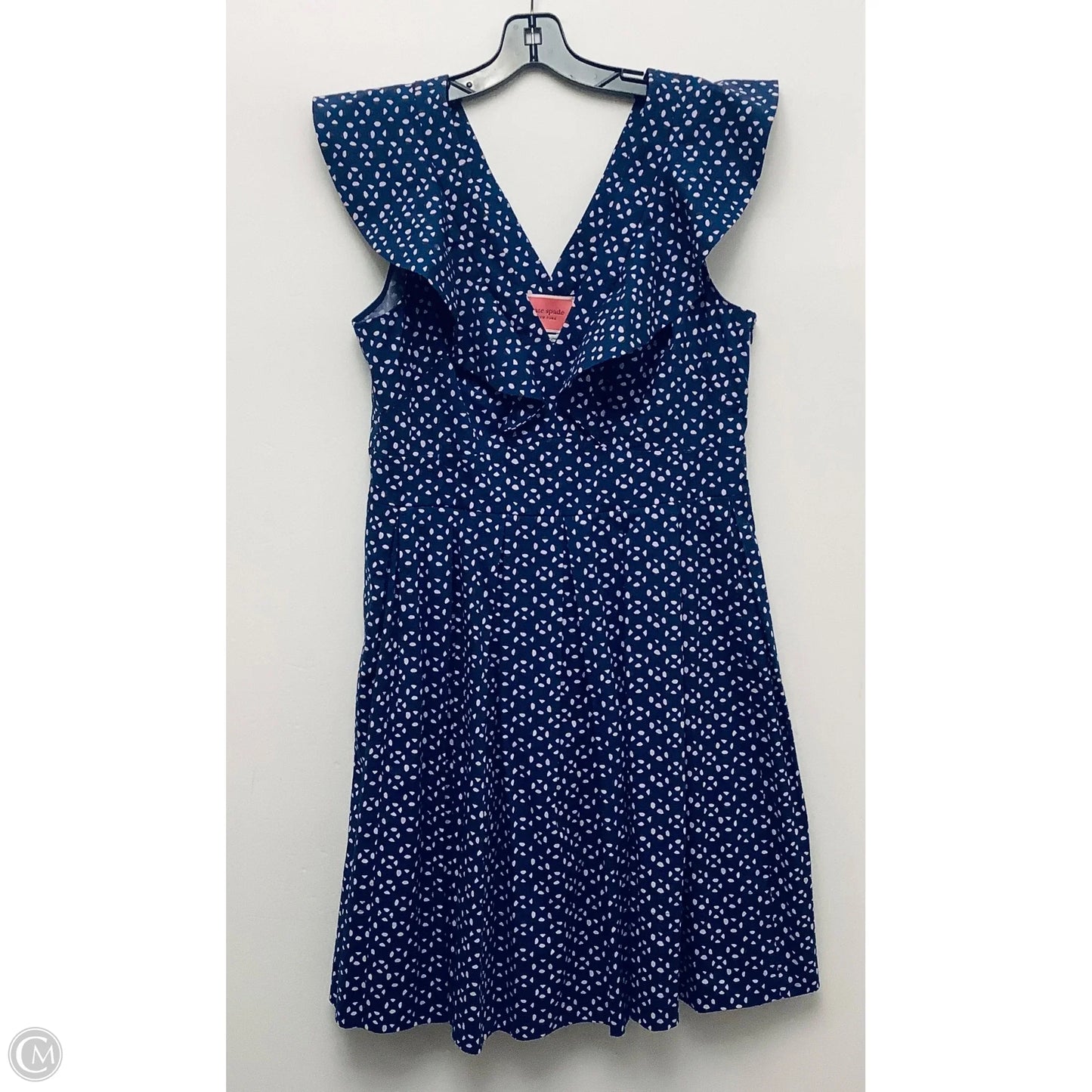 Dress Designer By Kate Spade In Blue, Size: 12