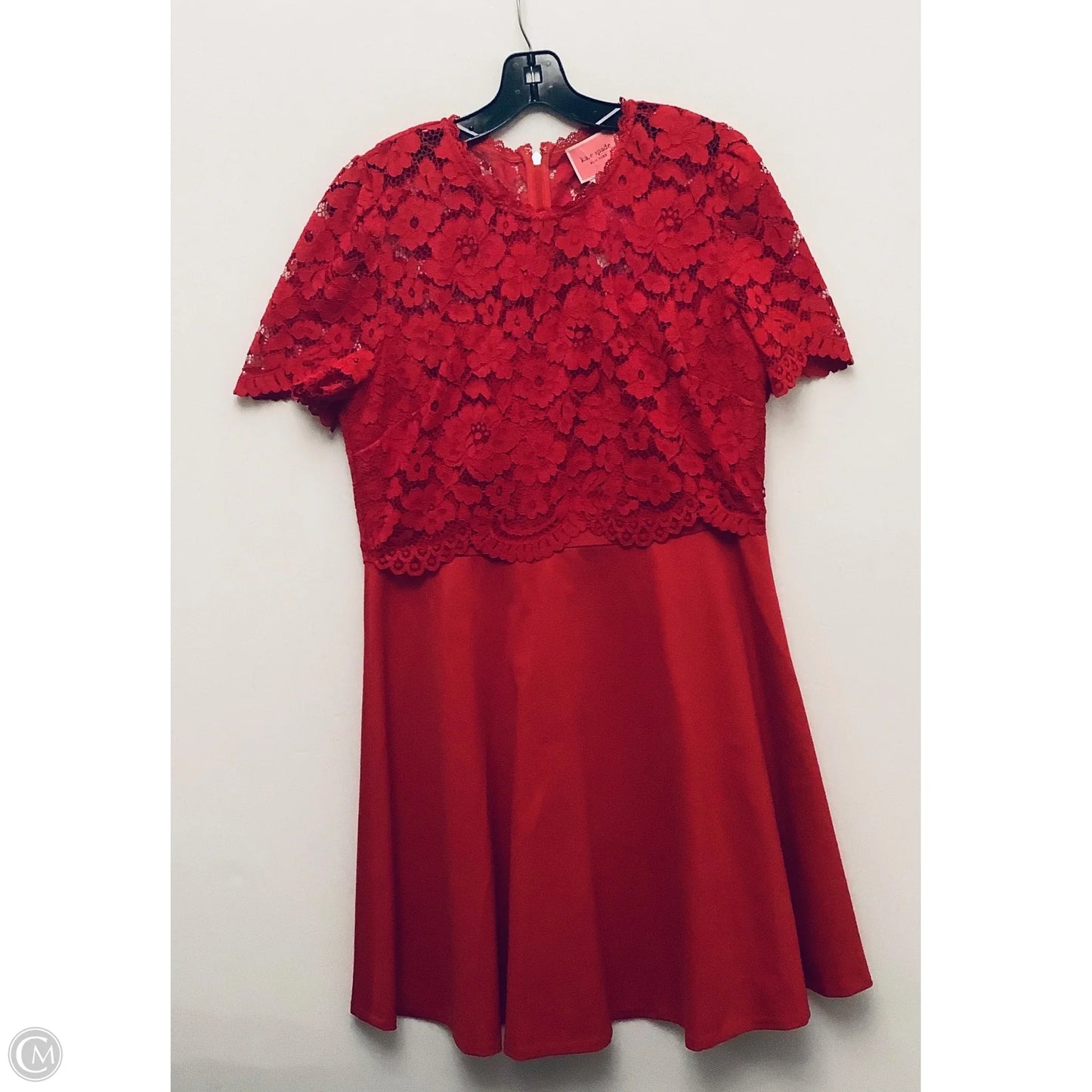 Dress Designer By Kate Spade In Red, Size: 12
