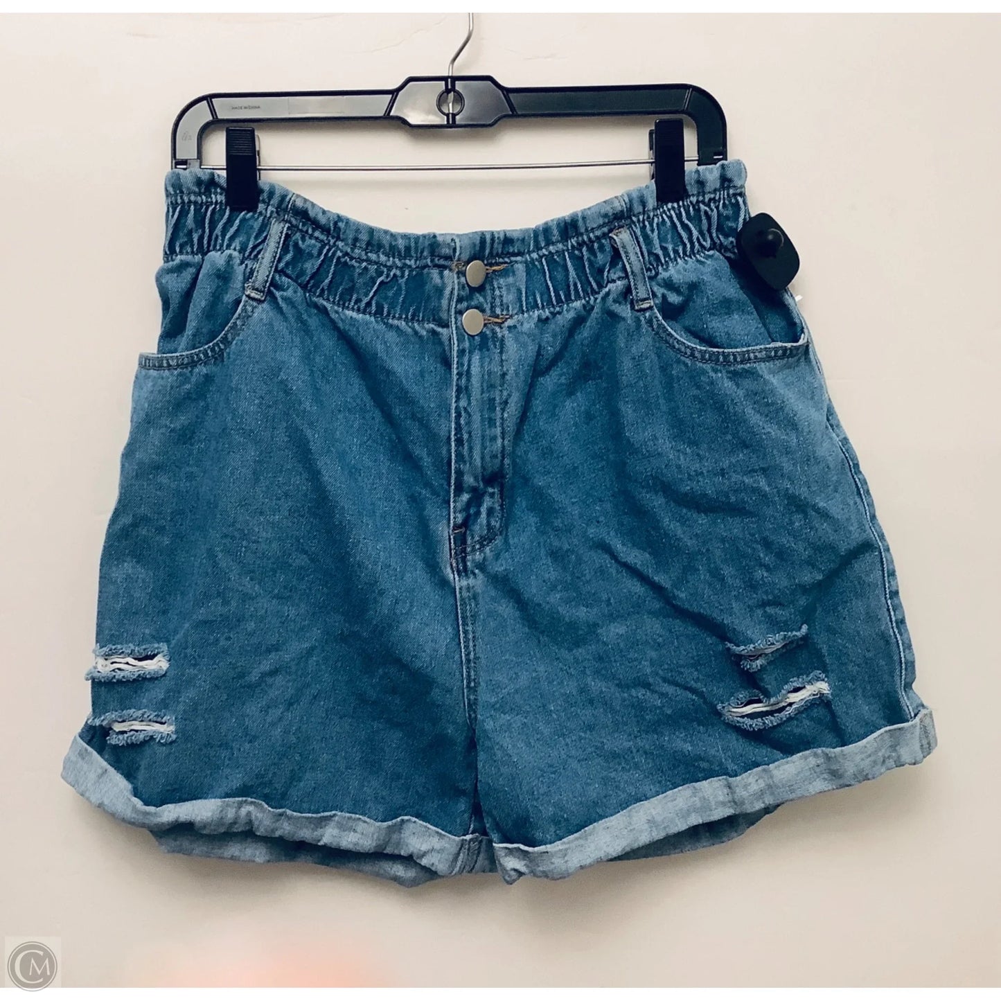 Shorts By Clothes Mentor In Blue Denim, Size: 3x