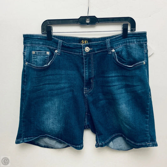 Shorts By Clothes Mentor In Blue Denim, Size: 20