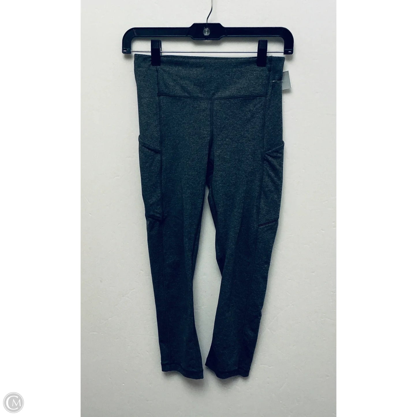 Athletic Leggings By Lululemon In Grey, Size: 4