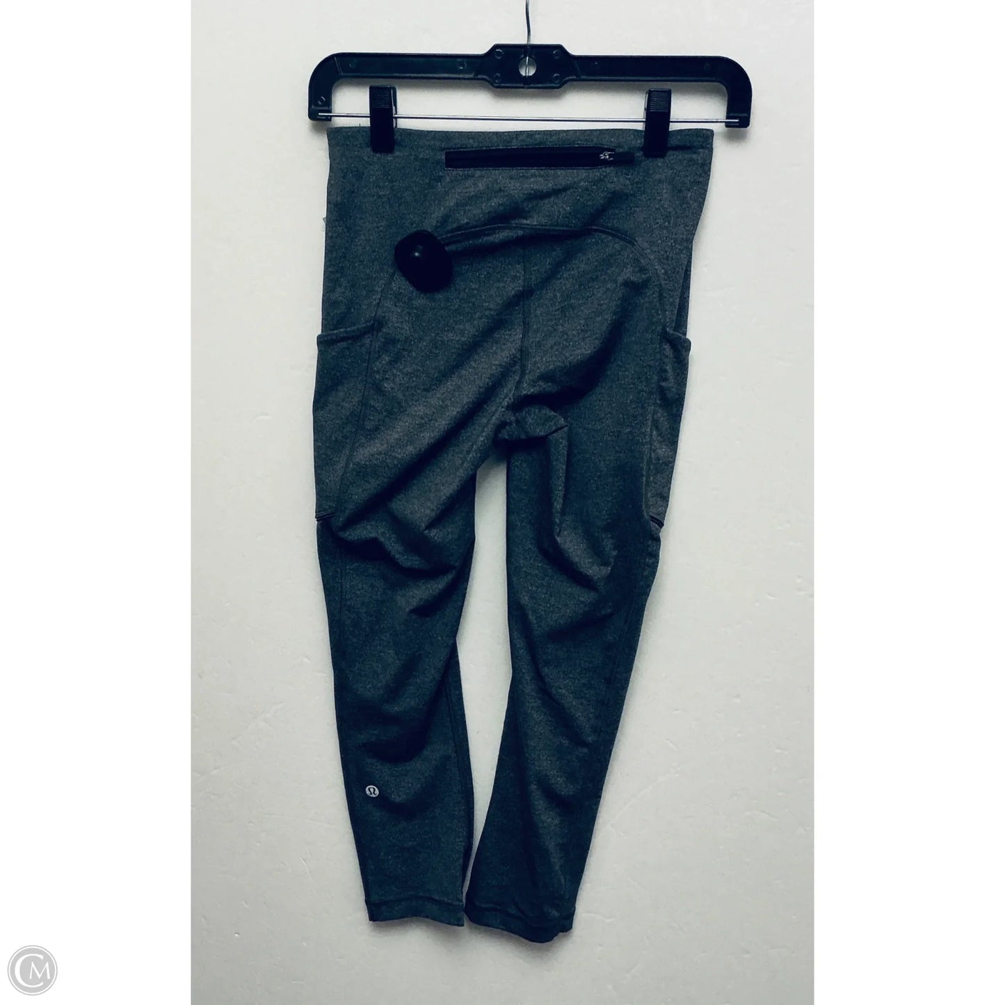 Athletic Leggings By Lululemon In Grey, Size: 4