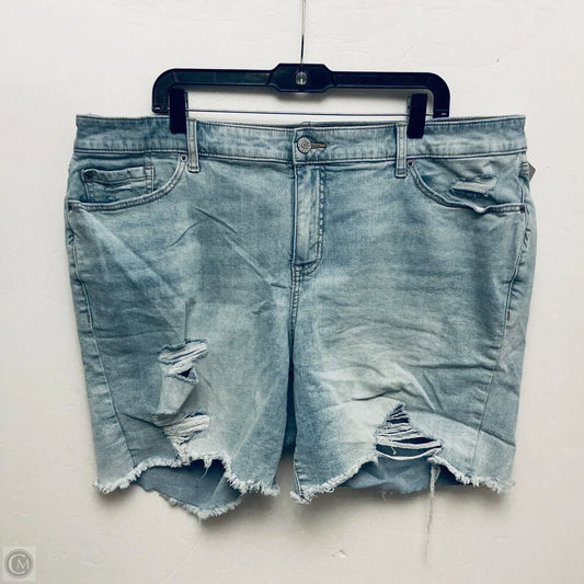 Shorts By Torrid In Blue Denim, Size: 22