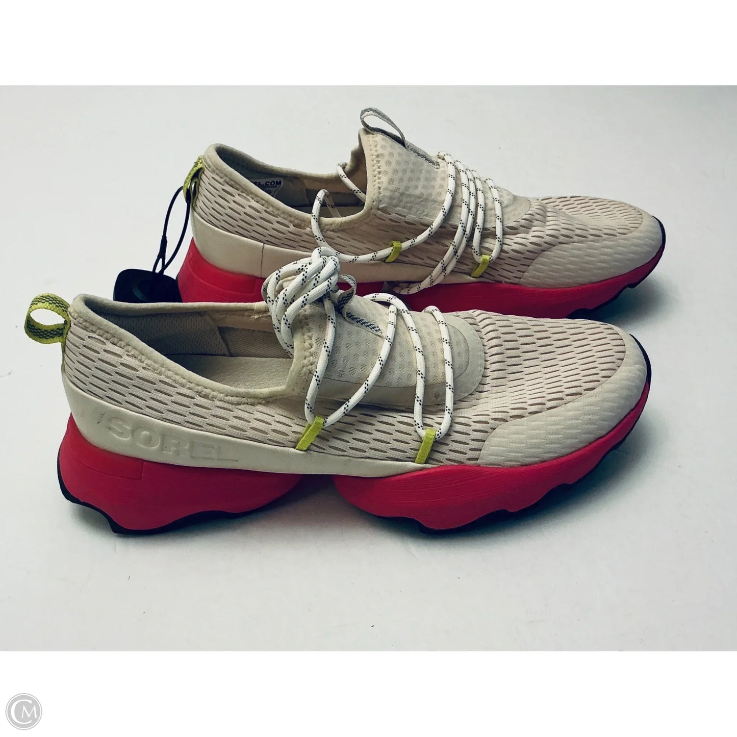 Shoes Sneakers By Sorel In Pink & White, Size: 10