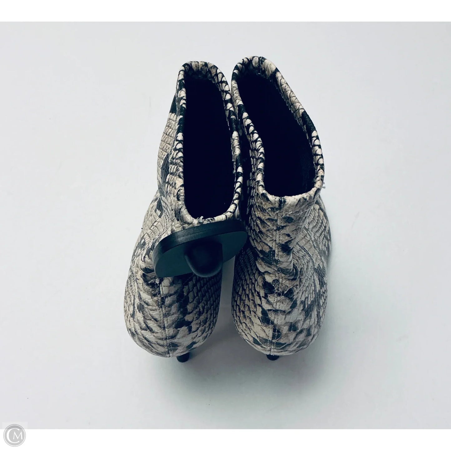 Boots Ankle Heels By Vince Camuto In Animal Print, Size: 6