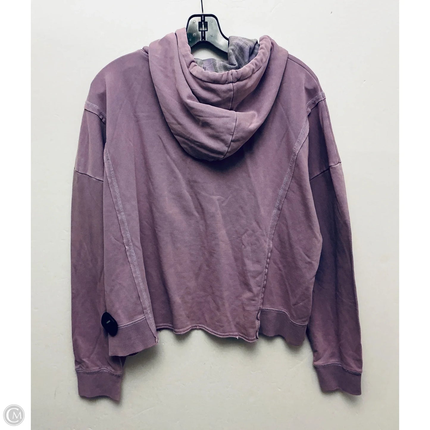 Sweatshirt Hoodie By White Birch In Purple, Size: S