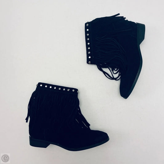 Boots Ankle Flats By Michael By Michael Kors In Black, Size: 6