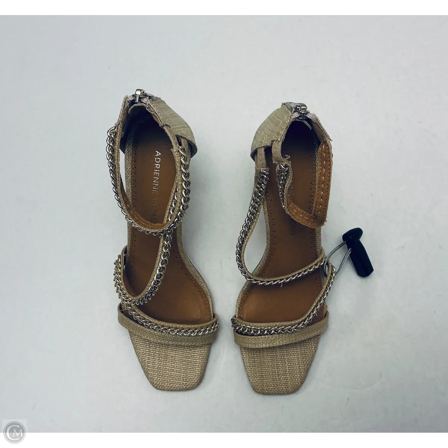 Shoes Heels Stiletto By Adrienne Vittadini In Tan, Size: 7