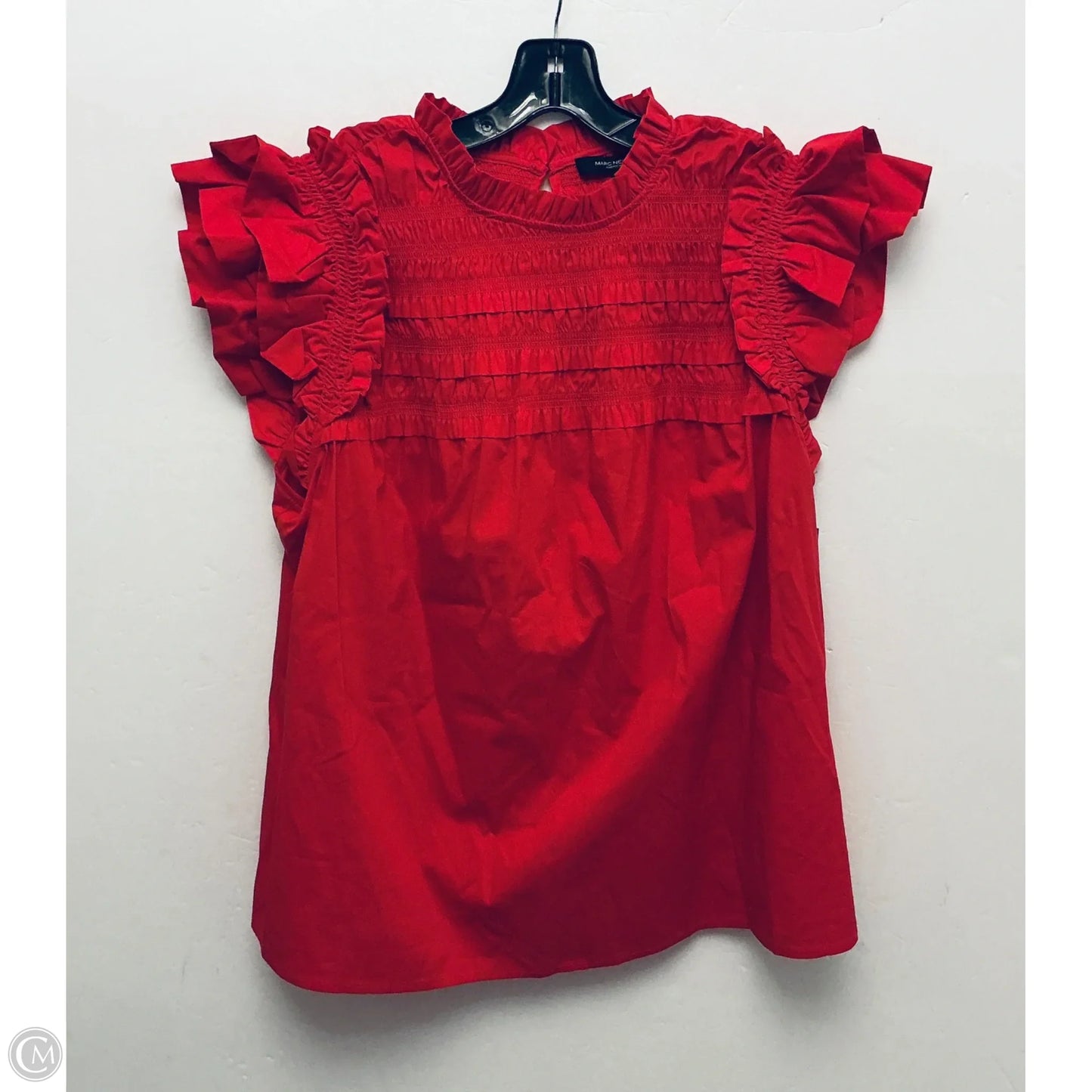 Top Sleeveless By Marc New York In Red, Size: 1x