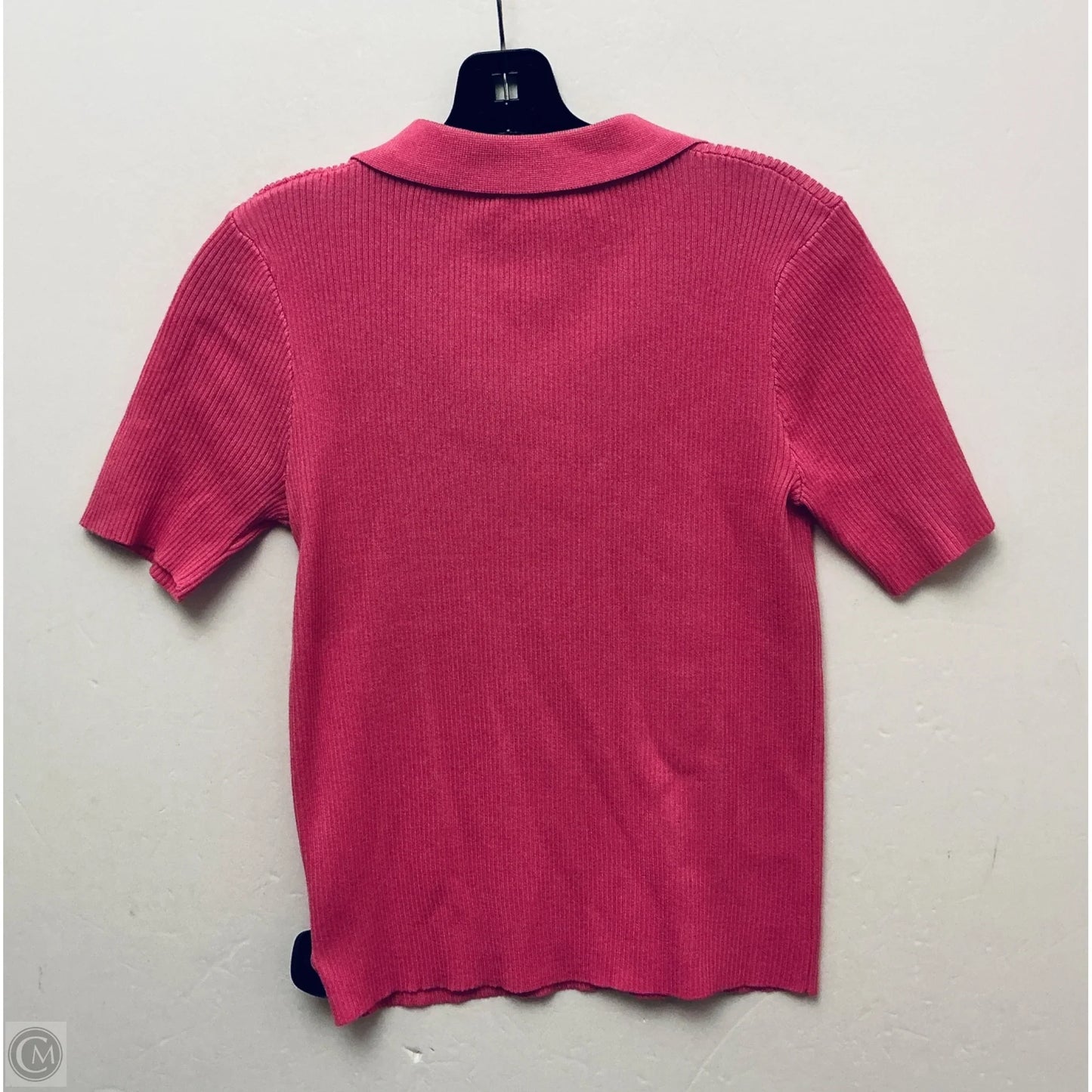 Top Short Sleeve Basic By Clothes Mentor In Pink, Size: M