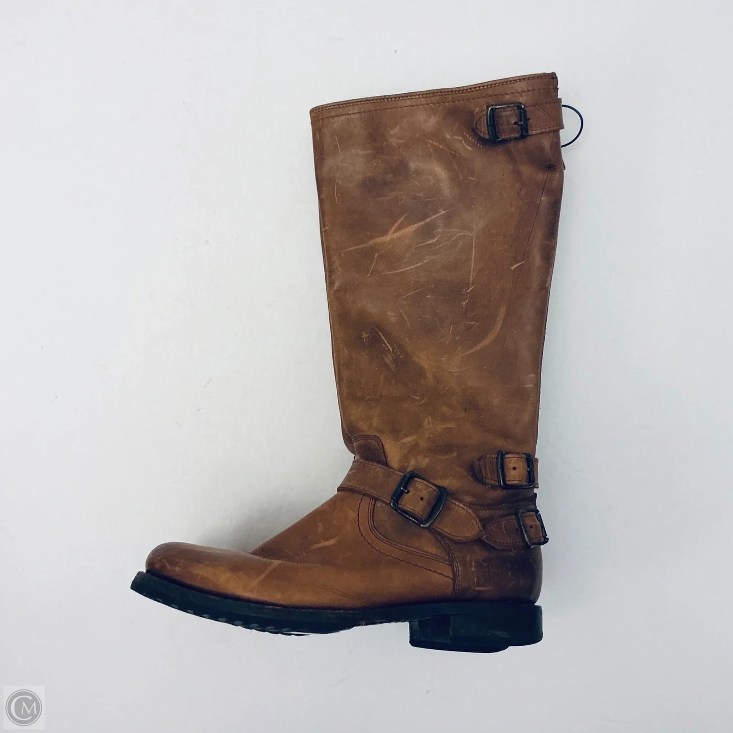 Boots Designer By Frye In Brown, Size: 10