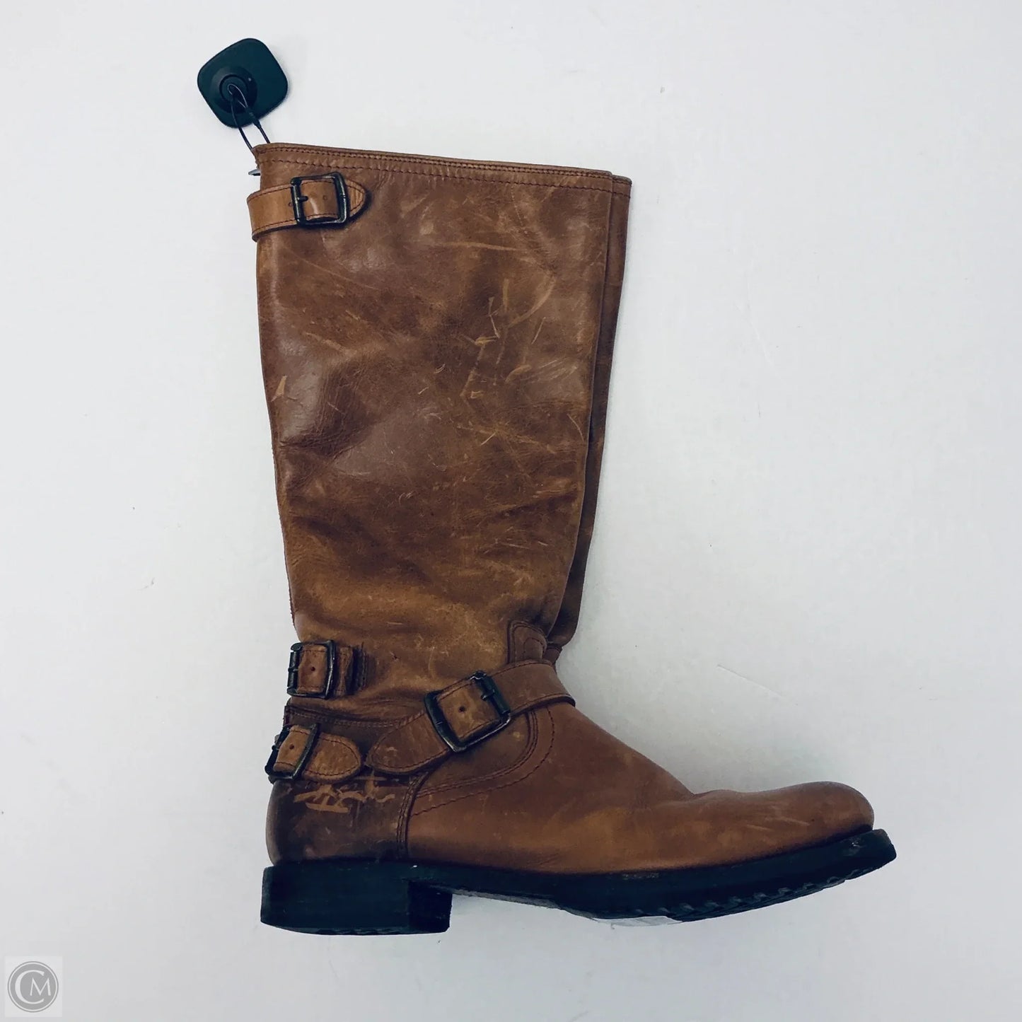 Boots Designer By Frye In Brown, Size: 10