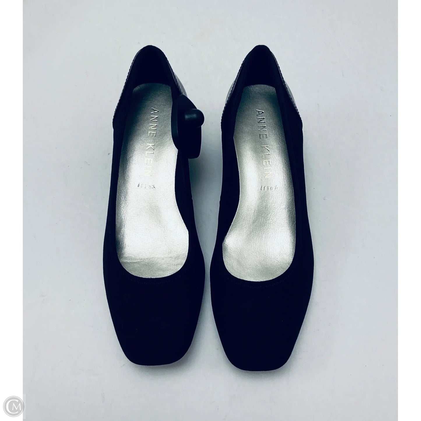 Shoes Heels Wedge By Anne Klein In Black, Size: 7