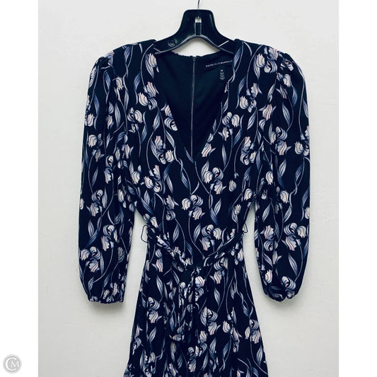 Dress Casual Short By White House Black Market In Black & Purple, Size: L