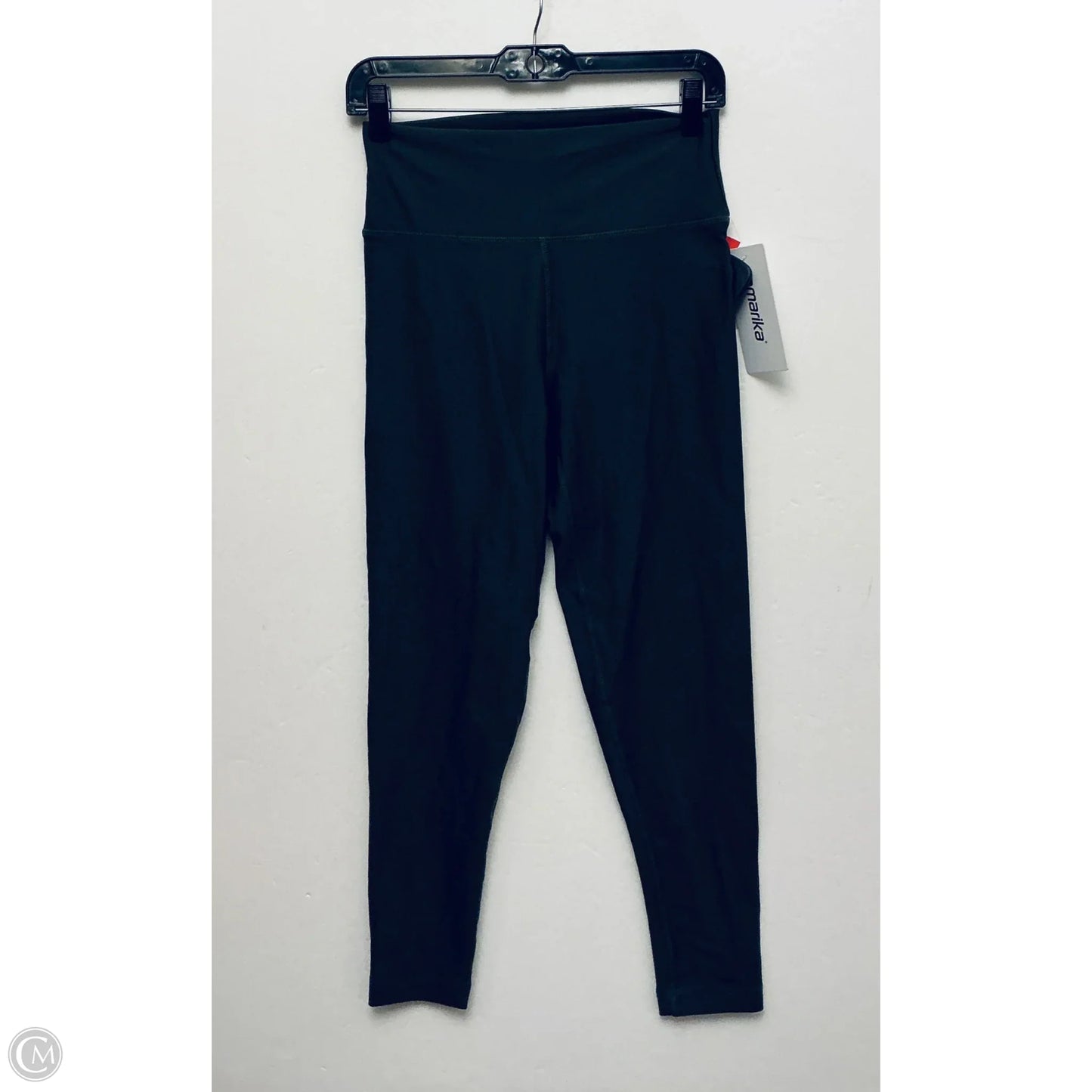 Athletic Leggings By Marika In Green, Size: L