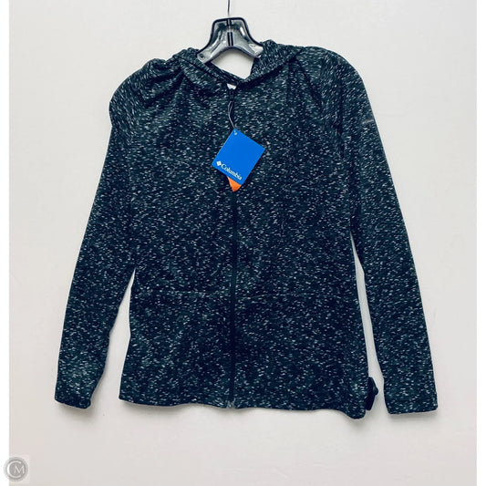 Athletic Top Long Sleeve Hoodie By Columbia In Black, Size: M