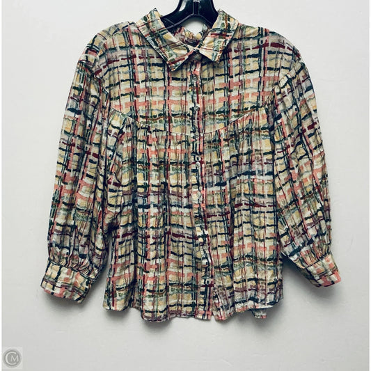 Top Long Sleeve By Entro In Multi, Size: M