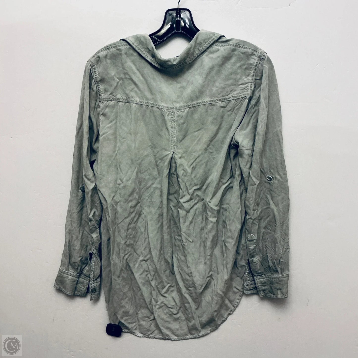 Top Long Sleeve By Velvet Heart In Green, Size: S