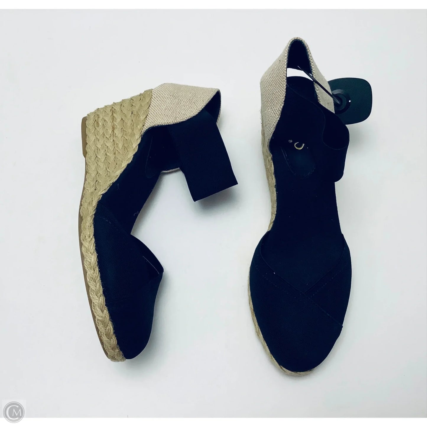 Shoes Heels Block By Chaps In Blue, Size: 9