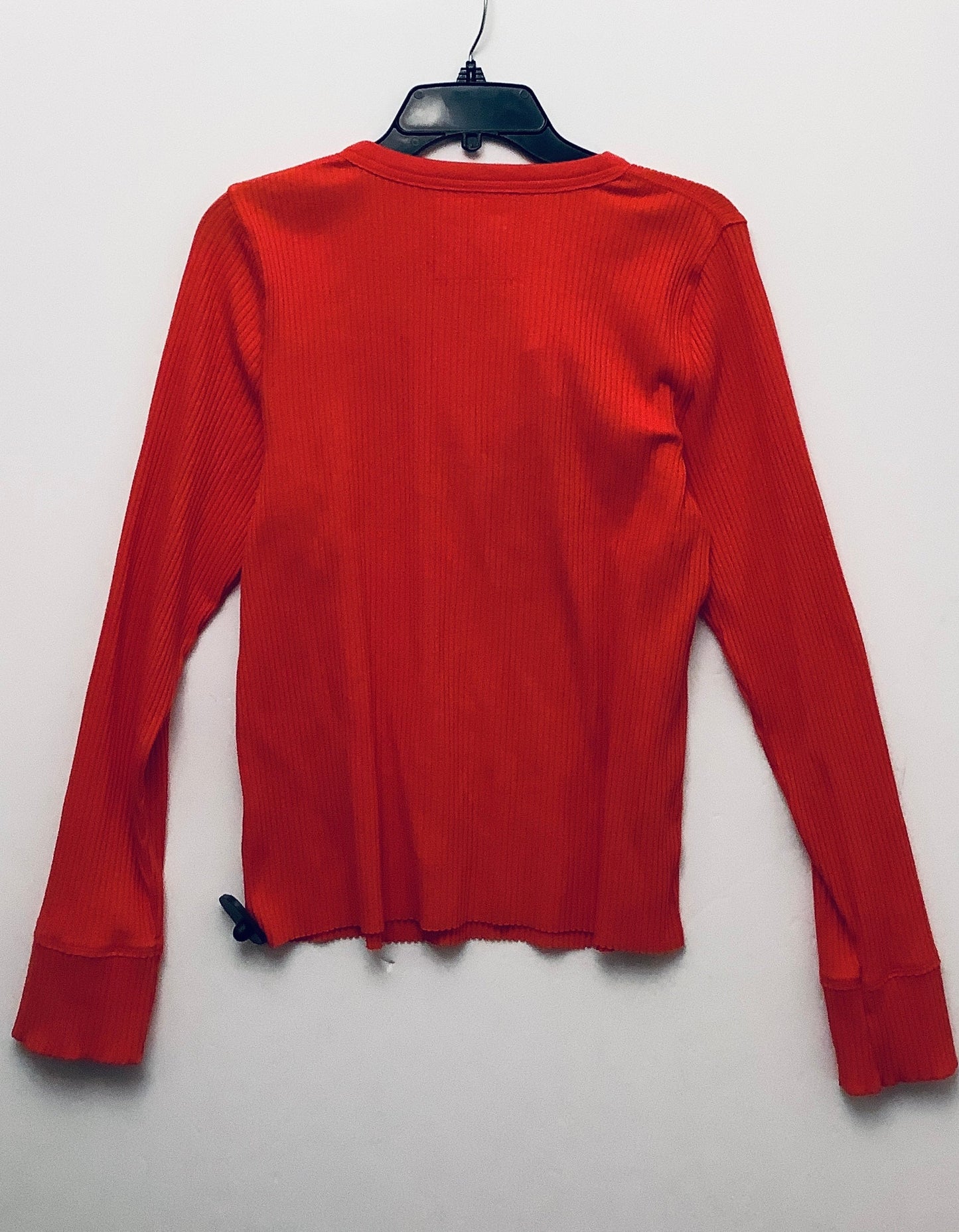 Top Long Sleeve By Aerie In Red, Size: Xl