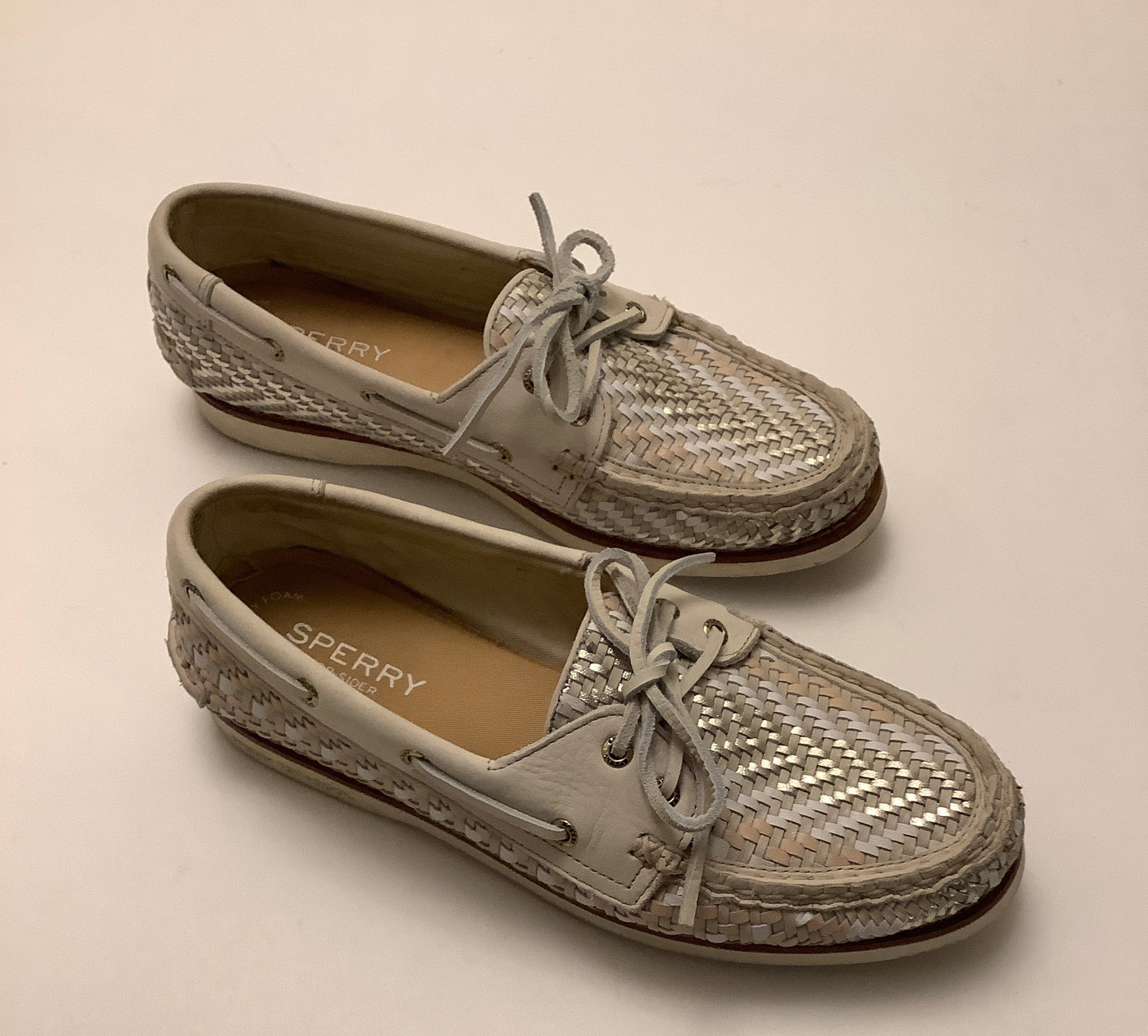 Shoes Flats By Sperry In Tan, Size: 9.5