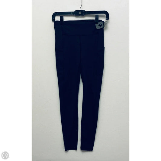 Athletic Leggings By Lululemon In Navy, Size: 4