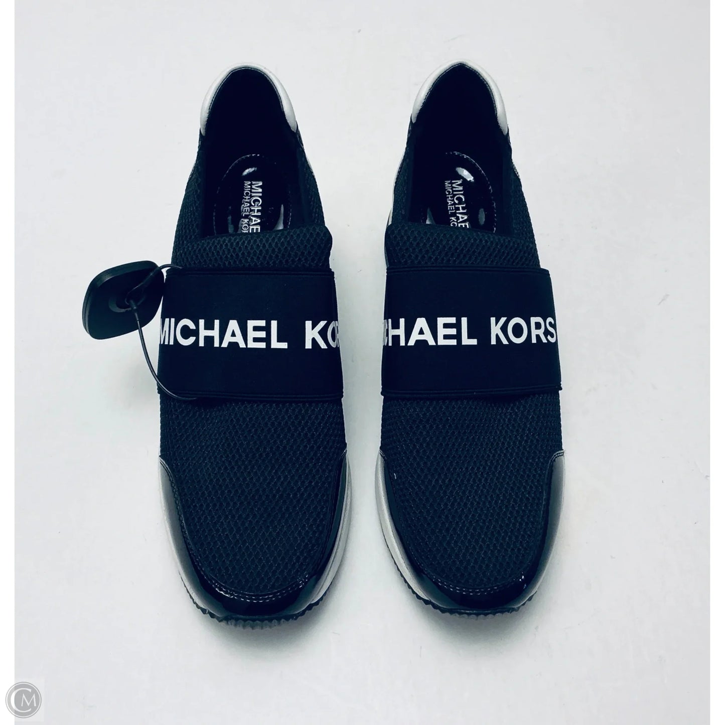 Shoes Sneakers By Michael By Michael Kors In Black & White, Size: 10