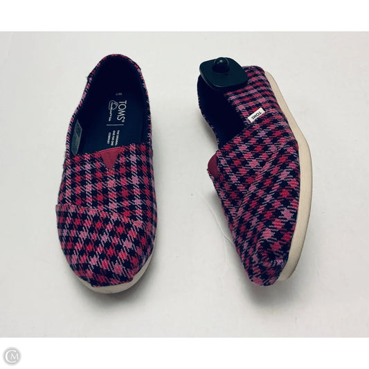 Shoes Flats By Toms In Purple, Size: 7