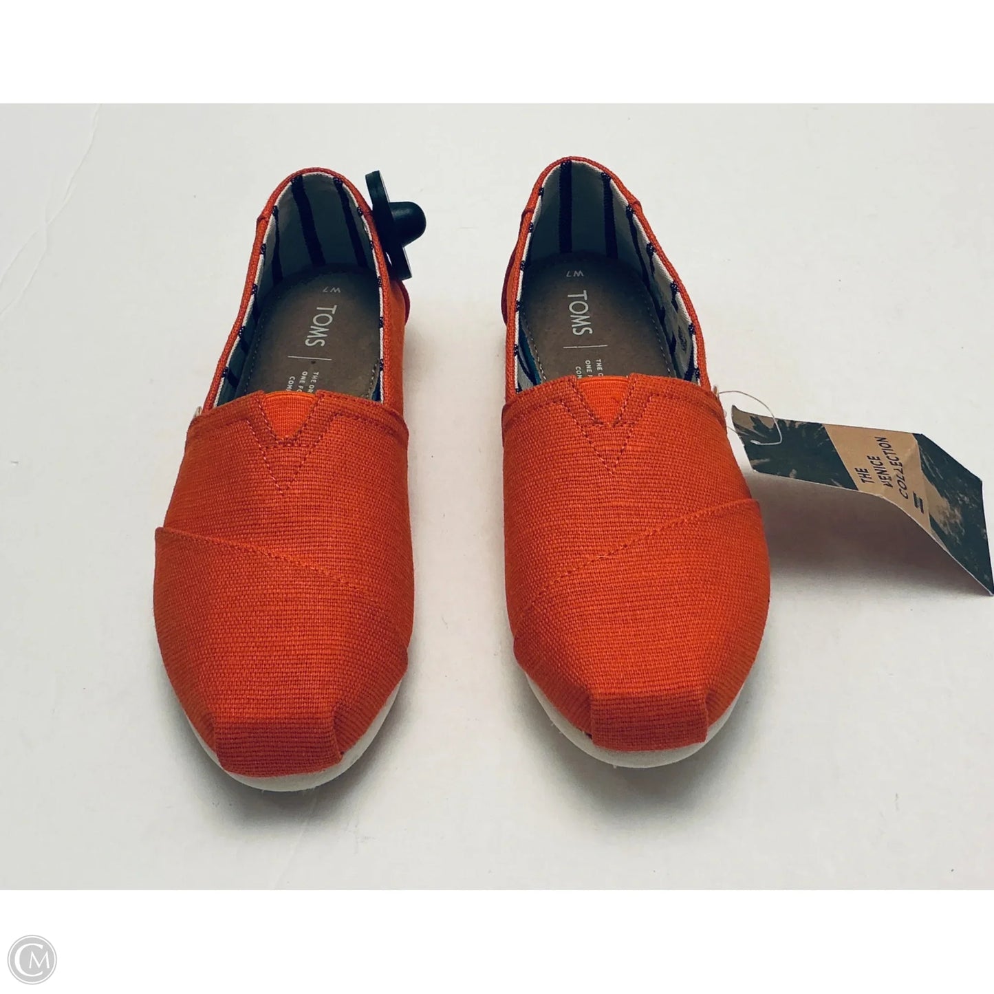 Shoes Flats By Toms In Orange, Size: 7