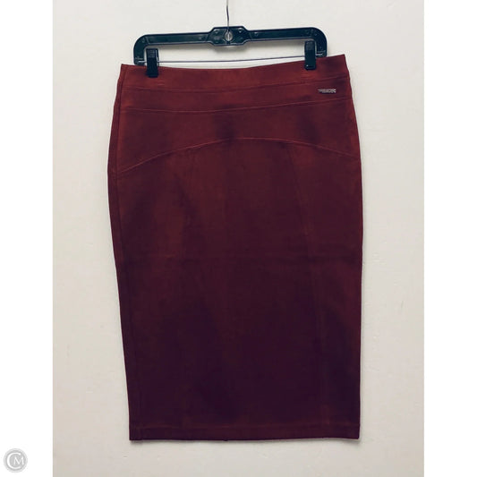 Skirt Maxi By Marc New York In Red, Size: M
