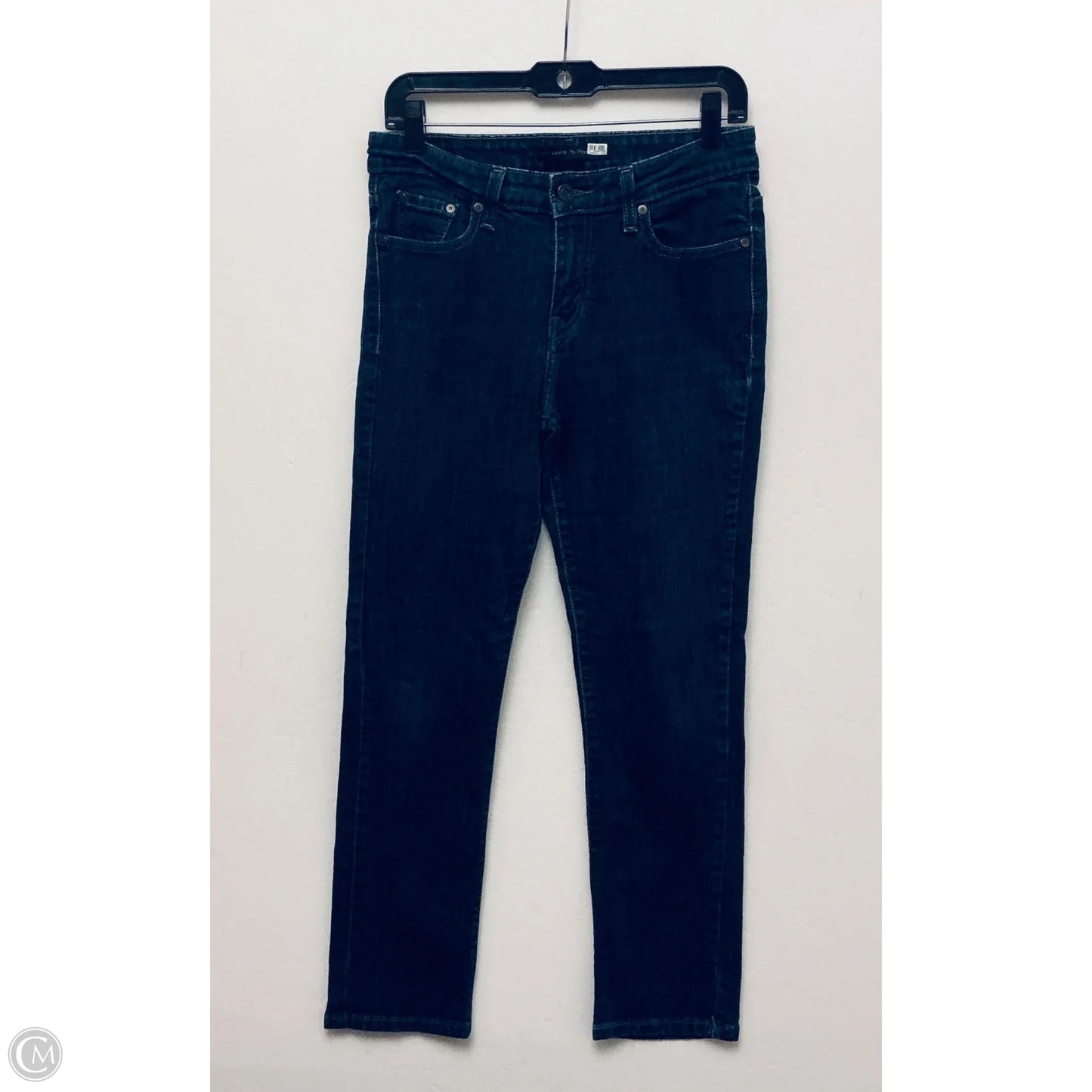 Jeans Straight By Levis In Blue, Size: 8