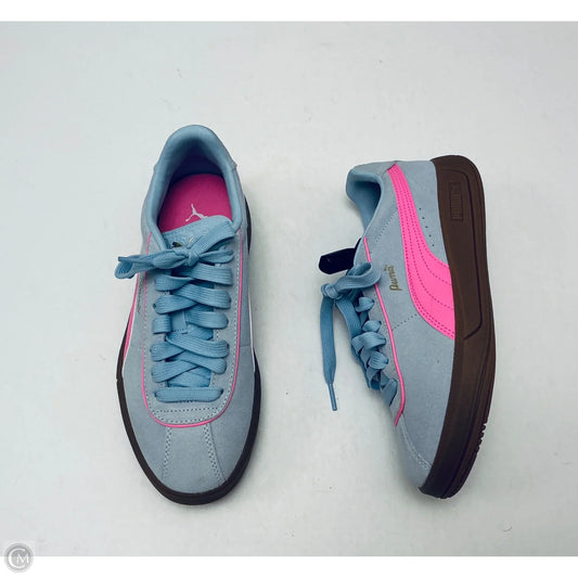 Shoes Sneakers By Puma In Blue, Size: 7
